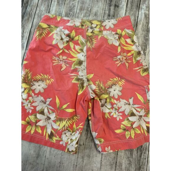 American Eagle Outfitters Swim Trunks Size 32 salmon, color 10in Inseam - Picture 4 of 10